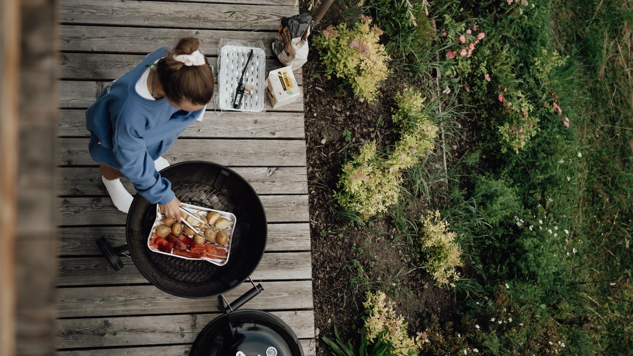 Jedes Chalet hat einen Grill Jedes Chalet hat einen Grill